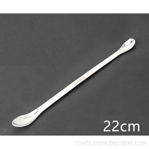 Stainless Steel Lab Spatula and Spoon for Chemical Applications